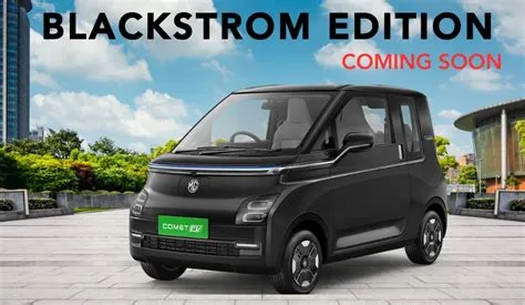 MG Comet Blackstorm Edition Launched