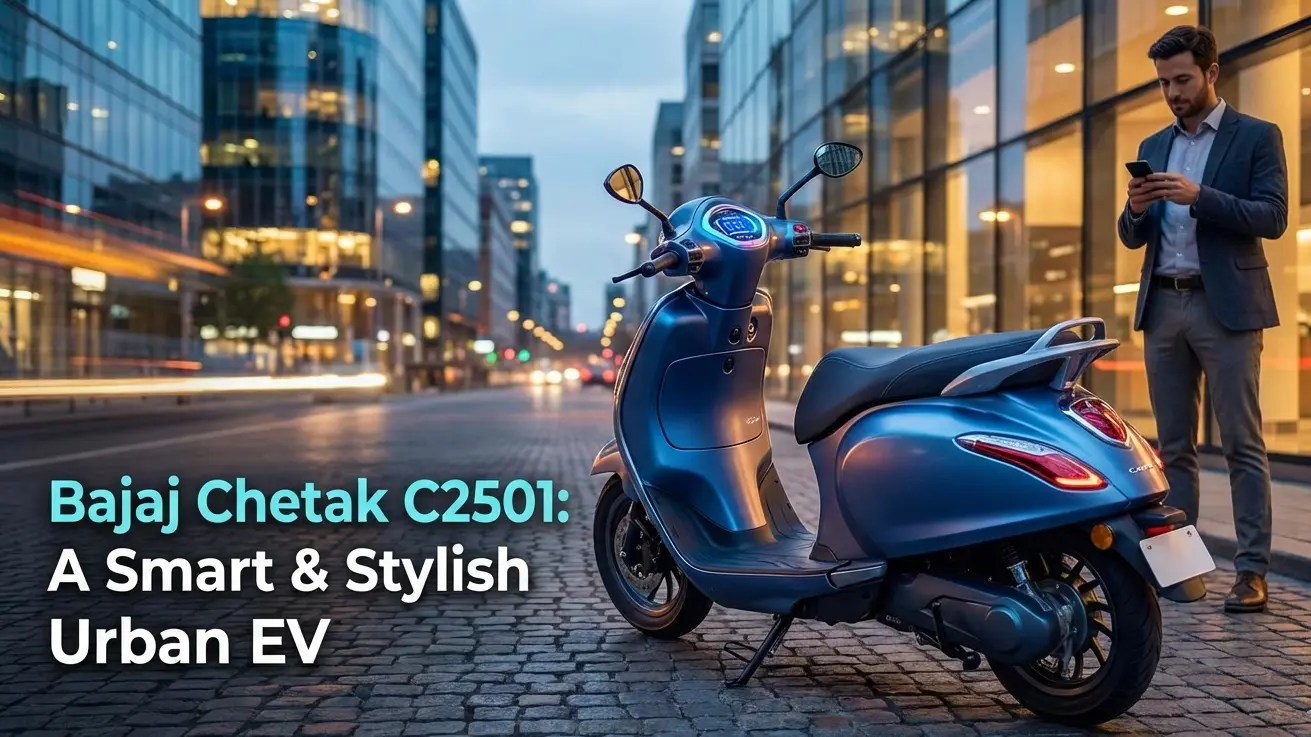 Bajaj Chetak C2501: A Smart & Stylish Urban EV