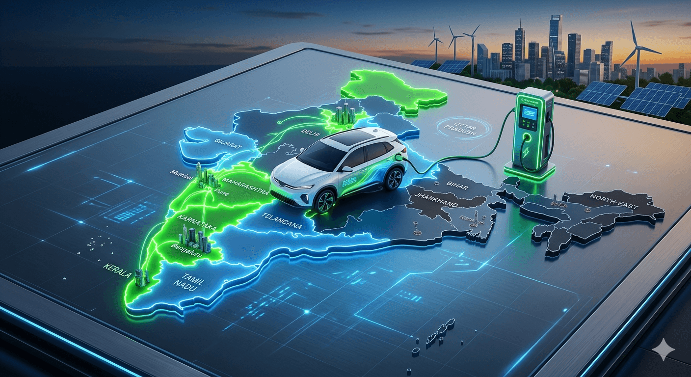 Electric Car Penetration in India FY2025–26